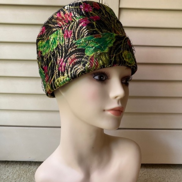 1960\'s  Brocade Hat main image 5